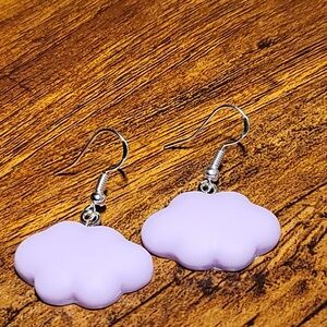 Cloud earrings 925 Sterling silver